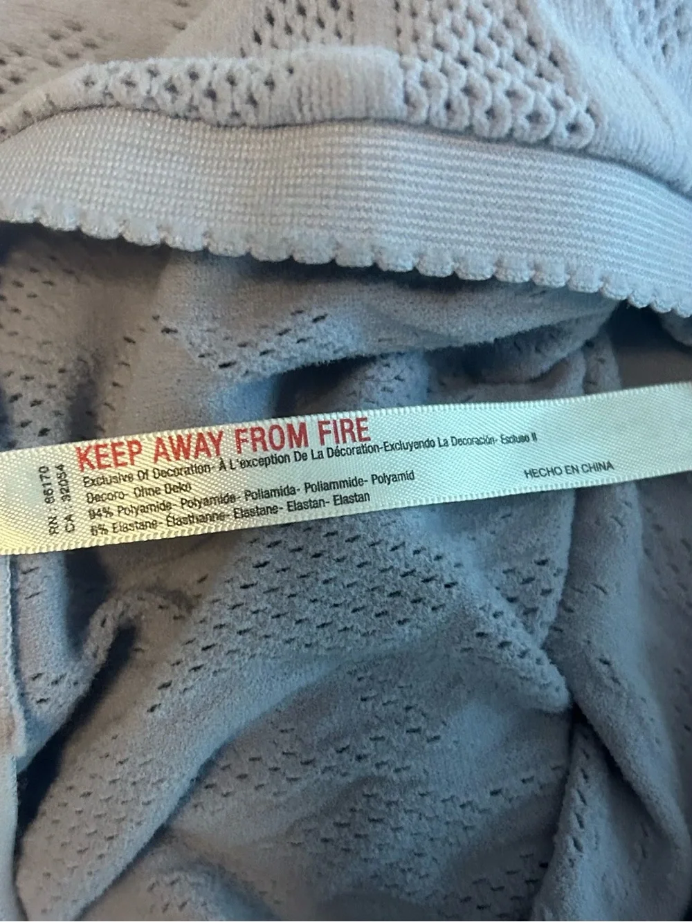 Free People Intimately Soft Focus Seamless Leggings SZ M in Blue Steel